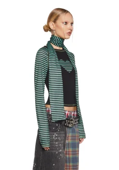 Current Mood Tops|Plus*Outsiders Love Long Sleeve Tee And Scarf Set