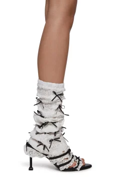 Sugar Thrillz Heels*Paris Dreams Leg Warmer Heels