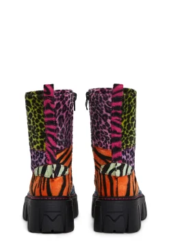 Current Mood Boots*Party Animal Combat Boots