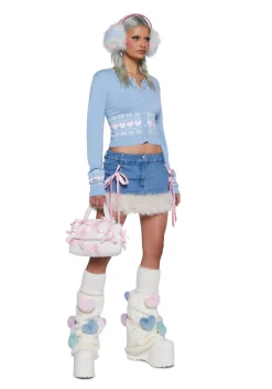Sugar Thrillz Tops|Plus*Passion For You Intarsia Sweater