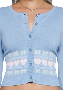 Sugar Thrillz Tops|Plus*Passion For You Intarsia Sweater