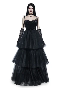 Unholy Dresses|Plus*Passion Shadows Ball Gown