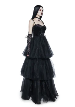 Unholy Dresses|Plus*Passion Shadows Ball Gown