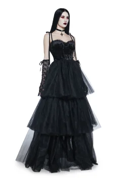 Unholy Dresses|Plus*Passion Shadows Ball Gown