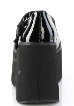 Demonia Platforms|Mary Janes*Patent Dollhaus Platform Mary Janes