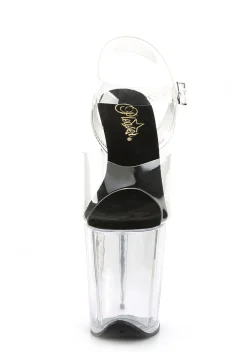Pleaser Platforms|Heels*Pause For Applause Clear Platform Heels