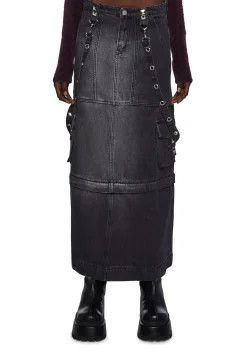 Current Mood Bottoms|Skirts*Pay Rate Convertible Cargo Skirt