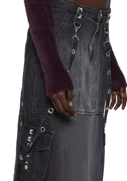 Current Mood Bottoms|Skirts*Pay Rate Convertible Cargo Skirt