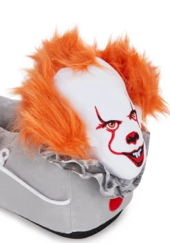 Dolls Kill X WB Horror Flats|Slippers*Pennywise Plush Slippers