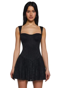 Sugar Thrillz Dresses|Mini Dresses*Perfect Date Mini Dress - Black