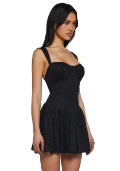 Sugar Thrillz Dresses|Mini Dresses*Perfect Date Mini Dress - Black