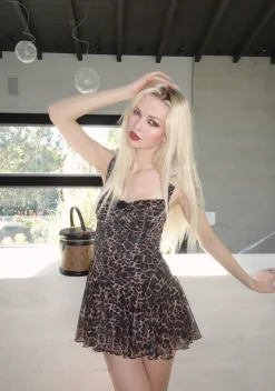 Sugar Thrillz Dresses|Mini Dresses*Perfect Date Mini Dress - Leopard