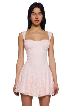 Sugar Thrillz Dresses|Mini Dresses*Perfect Date Mini Dress - Pink