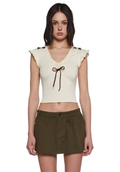 Current Mood Tops|Plus*Perfect Harmony Short Sleeve Top