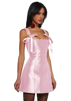 Current Mood Dresses|Mini Dresses*Pixie Stardust Mini Dress - Pink