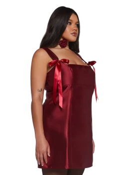 Current Mood Dresses|Mini Dresses*Pixie Stardust Mini Dress - Burgundy