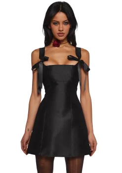 Current Mood Dresses|Mini Dresses*Pixie Stardust Mini Dress - Black