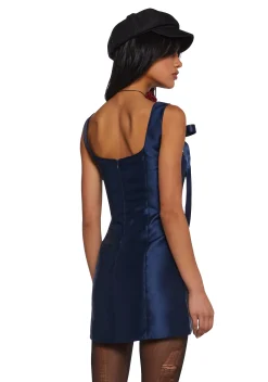 Current Mood Dresses|Mini Dresses*Pixie Stardust Mini Dress - Dark Blue