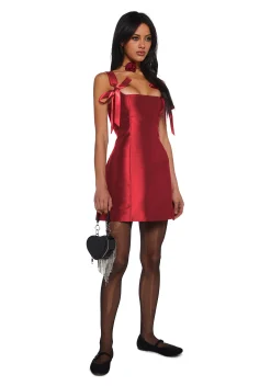 Current Mood Dresses|Mini Dresses*Pixie Stardust Mini Dress - Red