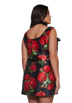 Sugar Thrillz Dresses|Mini Dresses*Pixie Stardust Mini Dress - Roses