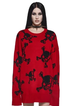 Widow Tops*Plain Disguise Oversized Sweater