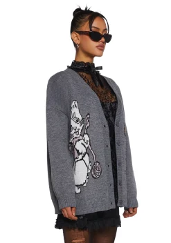 dELiA*s by Dolls Kill Outerwear|Plus*Play Things Oversized Cardigan