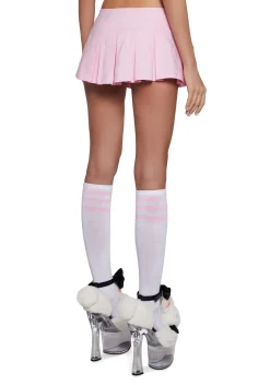 Playboy by Dolls Kill Bottoms|Skirts*Playful Pinup Pleated Mini Skirt