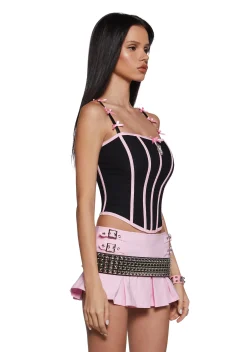 Playboy by Dolls Kill Bottoms|Skirts*Playful Pinup Pleated Mini Skirt
