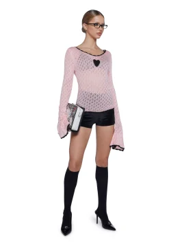 Sugar Thrillz Tops|Plus*Plot Twist Graphic Sweater