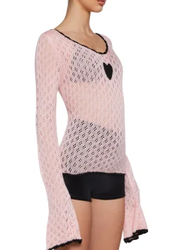 Sugar Thrillz Tops|Plus*Plot Twist Graphic Sweater