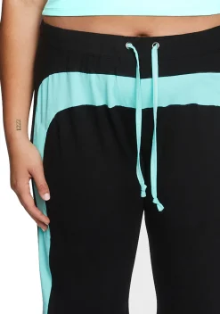 dELiA*s by Dolls Kill Bottoms|Pants*Plus Catching Flights Track Pants - Blue/Black