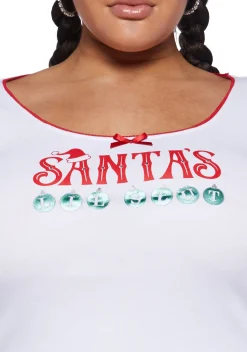 Sugar Thrillz Lingerie|Tops*Plus Clause A Scene Long Sleeve Top