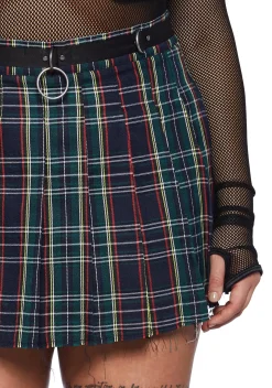 Current Mood Bottoms|Skirts*Plus Dress Code Plaid Skirt