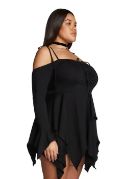 Current Mood Dresses|Plus*Plus F Is For Fairies Handkerchief Dress