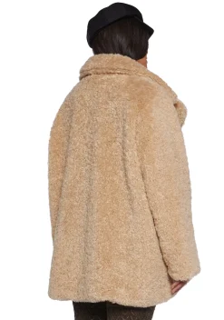 Current Mood Outerwear|Plus*Plus Garage Band Sherpa Cropped Coat