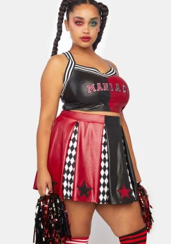Trickz N' Treatz Plus*Plus Harlequin Dreams Cheerleader Costume