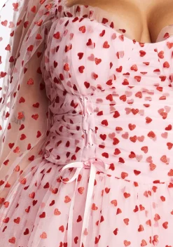 Sugar Thrillz Dresses|Plus*Plus Heavenly Affair Babydoll Dress-Pink