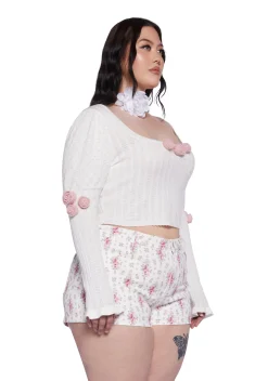 Sugar Thrillz Tops|Plus*Plus High Society Long Sleeve Top