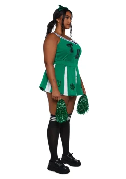 Trickz N' Treatz Plus*Plus High Spirited Cheerleader Costume Set