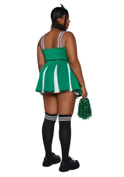 Trickz N' Treatz Plus*Plus High Spirited Cheerleader Costume Set