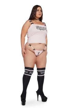 Dolls Kill x Slipknot Lingerie|Plus*Plus Killpop Graphic Thong