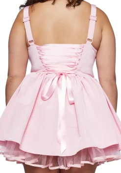 Sugar Thrillz Dresses|Plus*Plus Magic Moves Corset Dress- Light Pink