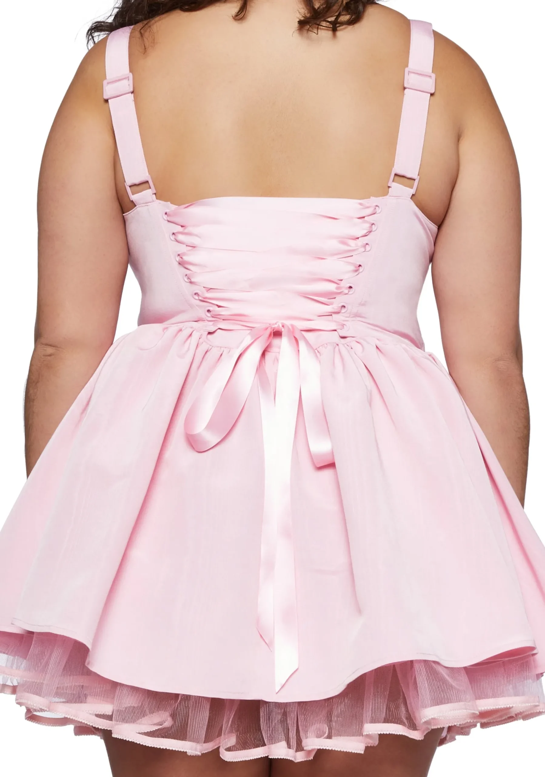 Sugar Thrillz Dresses|Plus*Plus Magic Moves Corset Dress- Light Pink