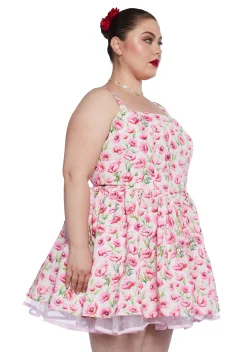 Sugar Thrillz Dresses|Plus*Plus Magic Moves Corset Dress - Floral