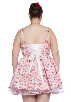 Sugar Thrillz Dresses|Plus*Plus Magic Moves Corset Dress - Floral