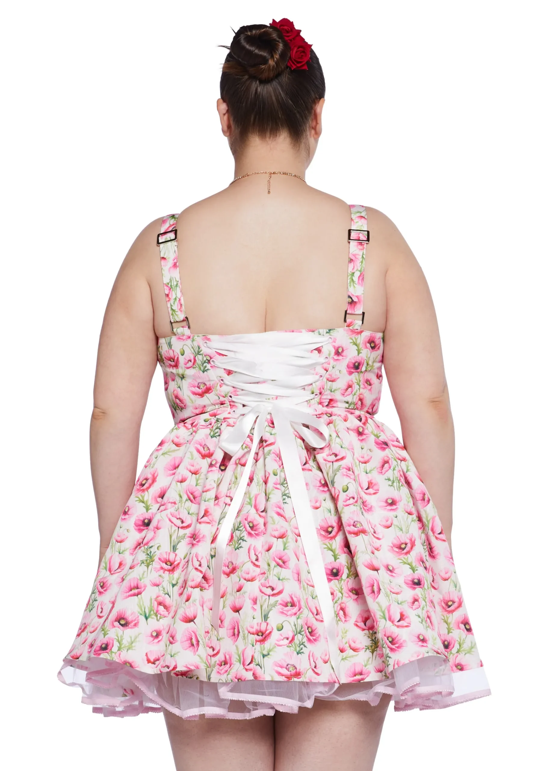 Sugar Thrillz Dresses|Plus*Plus Magic Moves Corset Dress - Floral