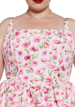 Sugar Thrillz Dresses|Plus*Plus Magic Moves Corset Dress - Floral