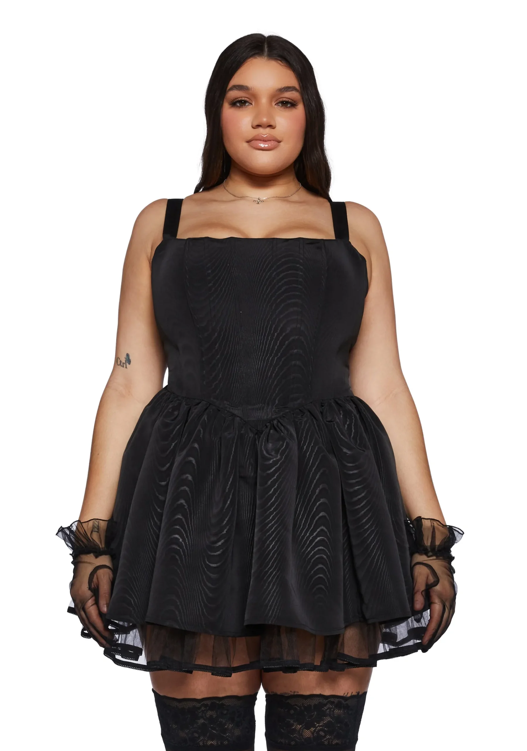 Sugar Thrillz Dresses|Plus*Plus Magic Moves Corset Dress - Black
