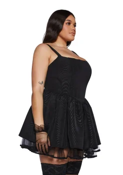 Sugar Thrillz Dresses|Plus*Plus Magic Moves Corset Dress - Black