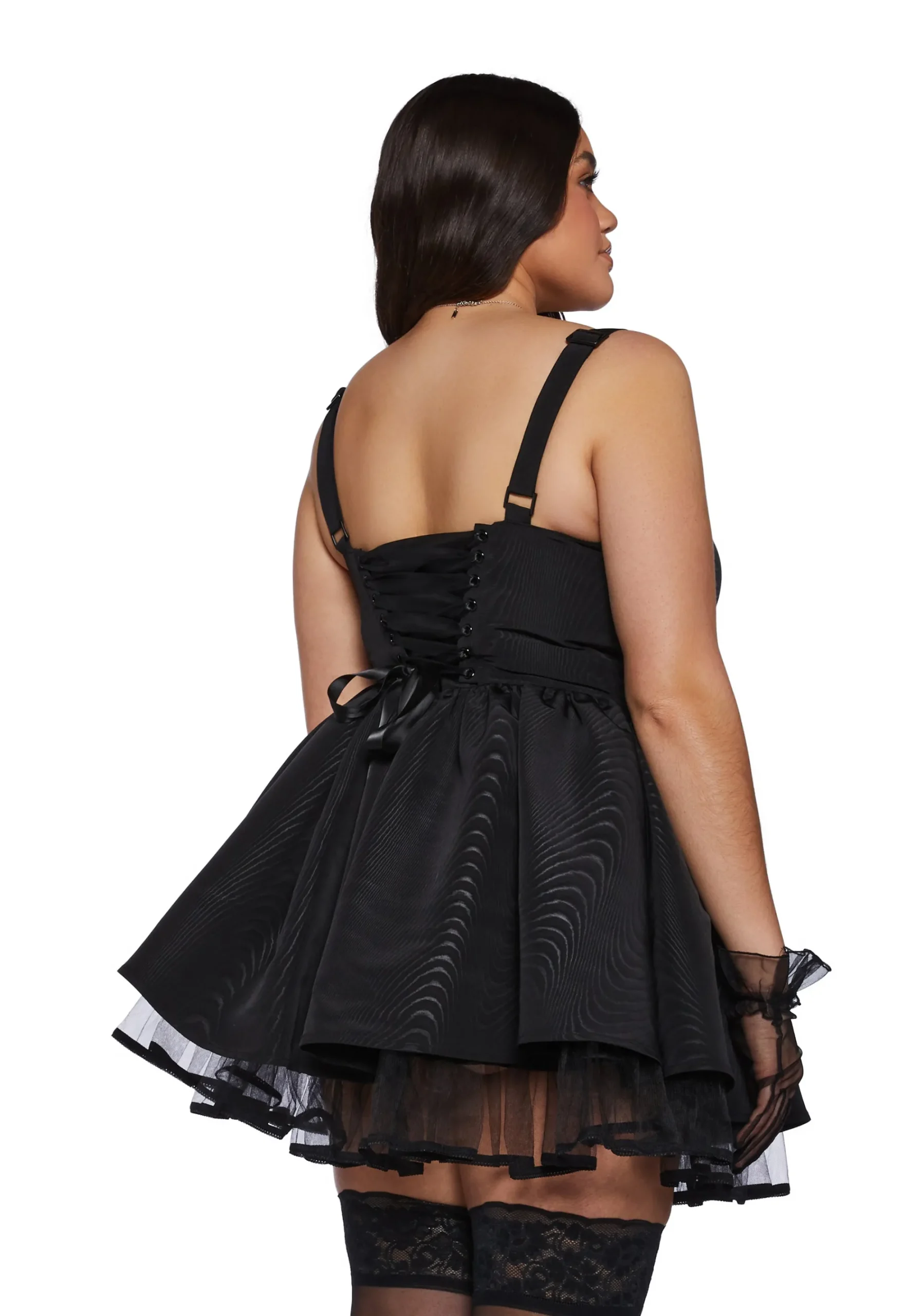Sugar Thrillz Dresses|Plus*Plus Magic Moves Corset Dress - Black